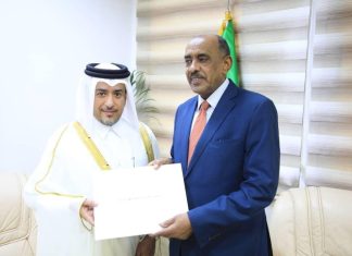 وزير الخارجية يلتقي سفير قطر بالسودان وزير الخارجية يلتقي سفير قطر بالسودان
