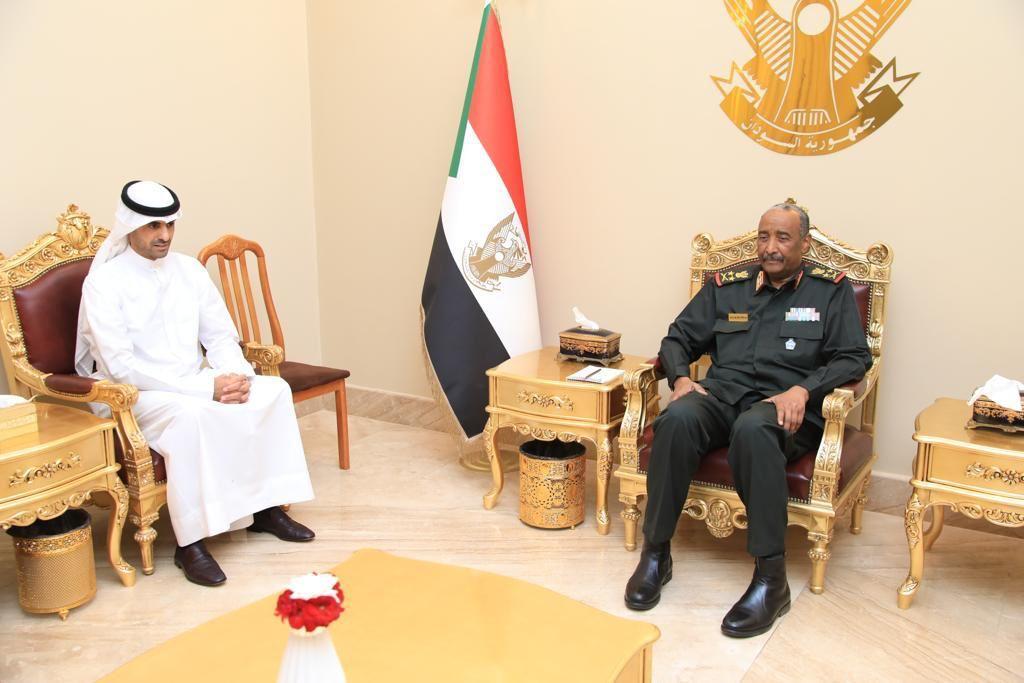 البرهان يستقبل الرئيس التنفيذي ونائب رئيس مجلس إدارة زين الكويتية البرهان يستقبل الرئيس التنفيذي ونائب رئيس مجلس إدارة زين الكويتية