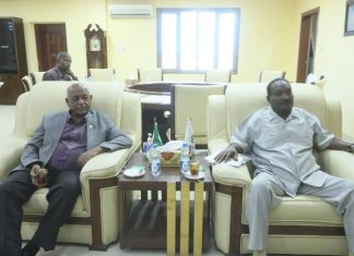 ممثل والي القضارف يستقبل وفد الأبحاث الجيولوجية ممثل والي القضارف يستقبل وفد الأبحاث الجيولوجية