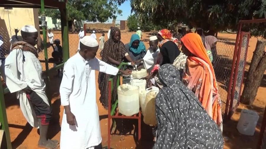 إفتتاح محطة مياه مجمع الفضل الإسلامي بمحلية الرهد ابو دكنة إفتتاح محطة مياه مجمع الفضل الإسلامي بمحلية الرهد ابو دكنة