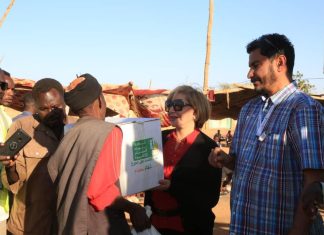 وجيهة الجبابلي تشهد إطلاق منظمة زاد السودان حملة الشتاء وجيهة الجبابلي تشهد إطلاق منظمة زاد السودان حملة الشتاء