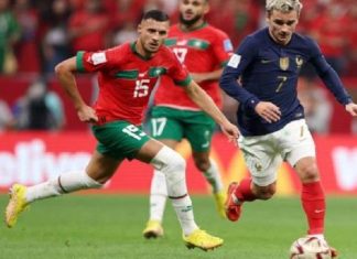 فرنسا إلى نهائى المونديال لمواجهة الأرجنتين بعد الفوز على المغرب فرنسا إلى نهائى المونديال لمواجهة الأرجنتين بعد الفوز على المغرب