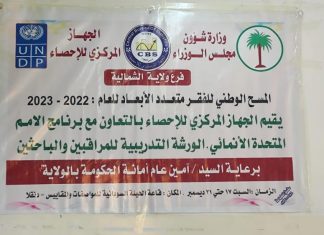 دنقلا:ورشة تدريبية للمراقبين والباحثين لتنفيذ المسح الوطني للفقر دنقلا:ورشة تدريبية للمراقبين والباحثين لتنفيذ المسح الوطني للفقر
