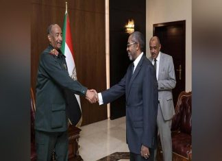 رئيس مجلس السيادة يوجه بترقية وتطوير علاقات السودان الخارجية رئيس مجلس السيادة يوجه بترقية وتطوير علاقات السودان الخارجية