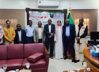 والي النيل الابيض يلتقي سفير دولة الكويت بالسودان والي النيل الابيض يلتقي سفير دولة الكويت بالسودان