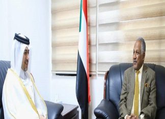 وكيل وزارة الخارجية يستقبل سفير دولة قطر الجديد بالخرطوم وكيل وزارة الخارجية يستقبل سفير دولة قطر الجديد بالخرطوم