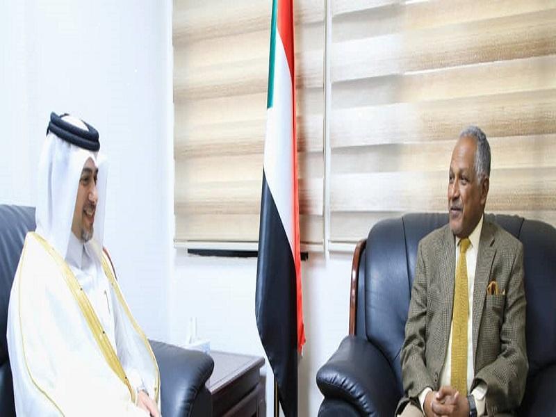 وكيل وزارة الخارجية يستقبل سفير دولة قطر الجديد بالخرطوم وكيل وزارة الخارجية يستقبل سفير دولة قطر الجديد بالخرطوم