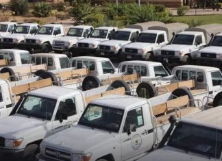 السودان: 162 عربة دفع رباعي في مهمة أمنية السودان: 162 عربة دفع رباعي في مهمة أمنية
