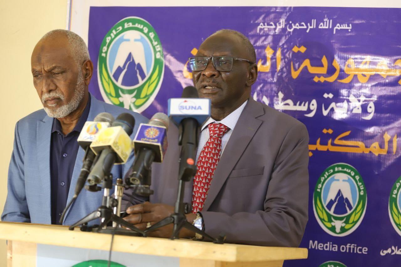 عليو يتلقى تنويرا عن مجمل الأوضاع الأمنية بوسط دارفور عليو يتلقى تنويرا عن مجمل الأوضاع الأمنية بوسط دارفور