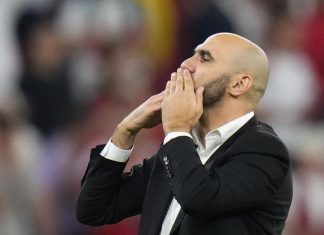 وليد الركراكي ثالث أفضل مدرب في العالم وليد الركراكي ثالث أفضل مدرب في العالم