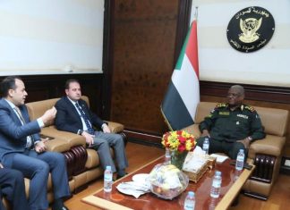 عضو السيادي الفريق أول ركن ياسرالعطا يشيد بمتانةالعلاقات مع مصر عضو السيادي الفريق أول ركن ياسرالعطا يشيد بمتانةالعلاقات مع مصر
