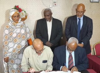 بورتسودان:مراسم توقيع مذكرة تفاهم في مجالات التدريب بورتسودان:مراسم توقيع مذكرة تفاهم في مجالات التدريب