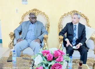 والى جنوب دارفور يلتقي والسفير التركي بنيالا والى جنوب دارفور يلتقي والسفير التركي بنيالا