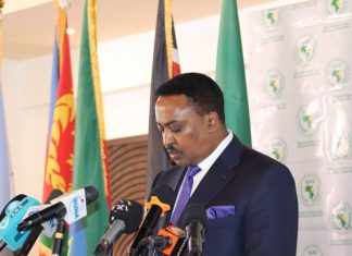 المدير التنفيذي للإيقاد يؤكد دعمه للإتفاق الاطاري سكرتير الايقاد:نقدر التزام دولنا بتعزيز السلام وحشد الدعم لمواجهة التحديات