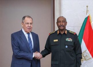 البرهان: حريصون على تطوير علاقات السودان مع روسيا البرهان: حريصون على تطوير علاقات السودان مع روسيا