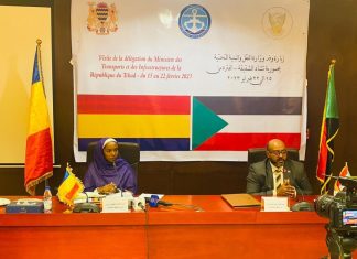 بحث اوجه التعاون بين السودان وتشاد في مجالات النقل بحث اوجه التعاون بين السودان وتشاد في مجالات النقل
