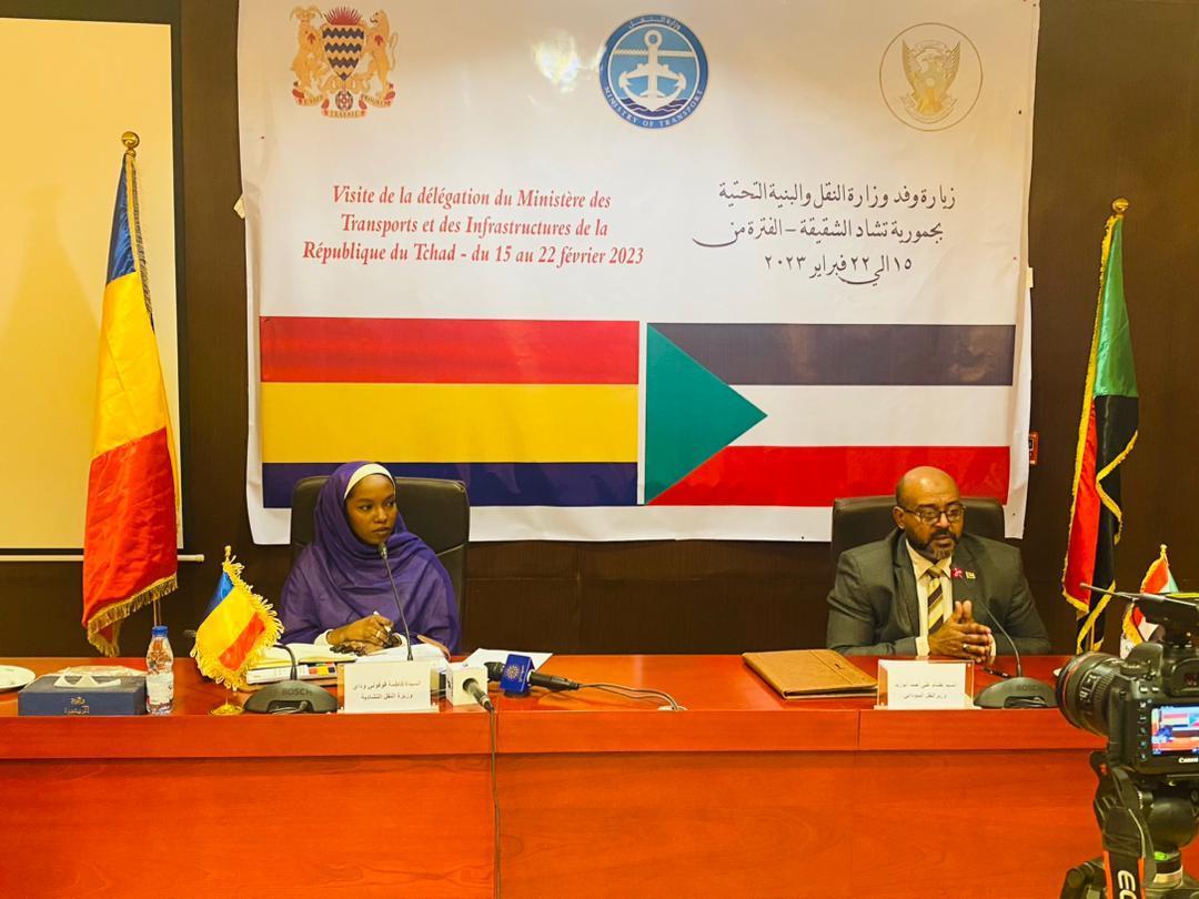 بحث اوجه التعاون بين السودان وتشاد في مجالات النقل بحث اوجه التعاون بين السودان وتشاد في مجالات النقل