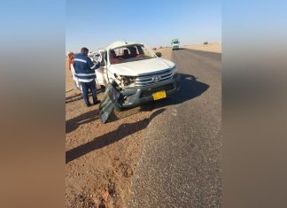 وفاة المدير التنفيذي لمحلية شندي اثر حادث حركة بطريق التحدي وفاة المدير التنفيذي لمحلية شندي اثر حادث حركة بطريق التحدي