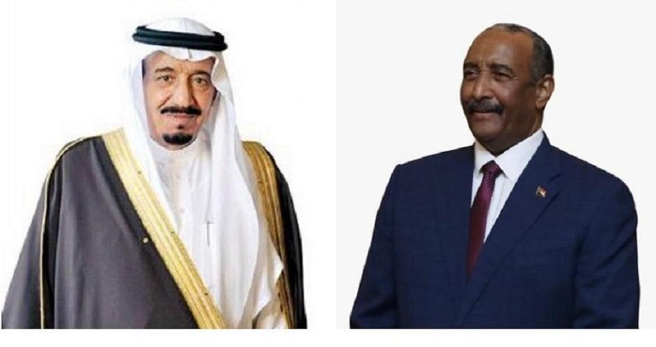رئيس مجلس السيادة يهنئ خادم الحرمين الشريفين بذكرى يوم التأسيس رئيس مجلس السيادة يهنئ خادم الحرمين الشريفين بذكرى يوم التأسيس