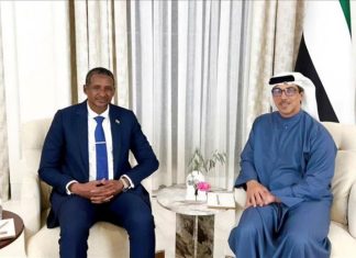 منصور بن زايد وحميدتي يبحثان تطورات العملية السياسية بالسودان منصور بن زايد وحميدتي يبحثان تطورات العملية السياسية بالسودان