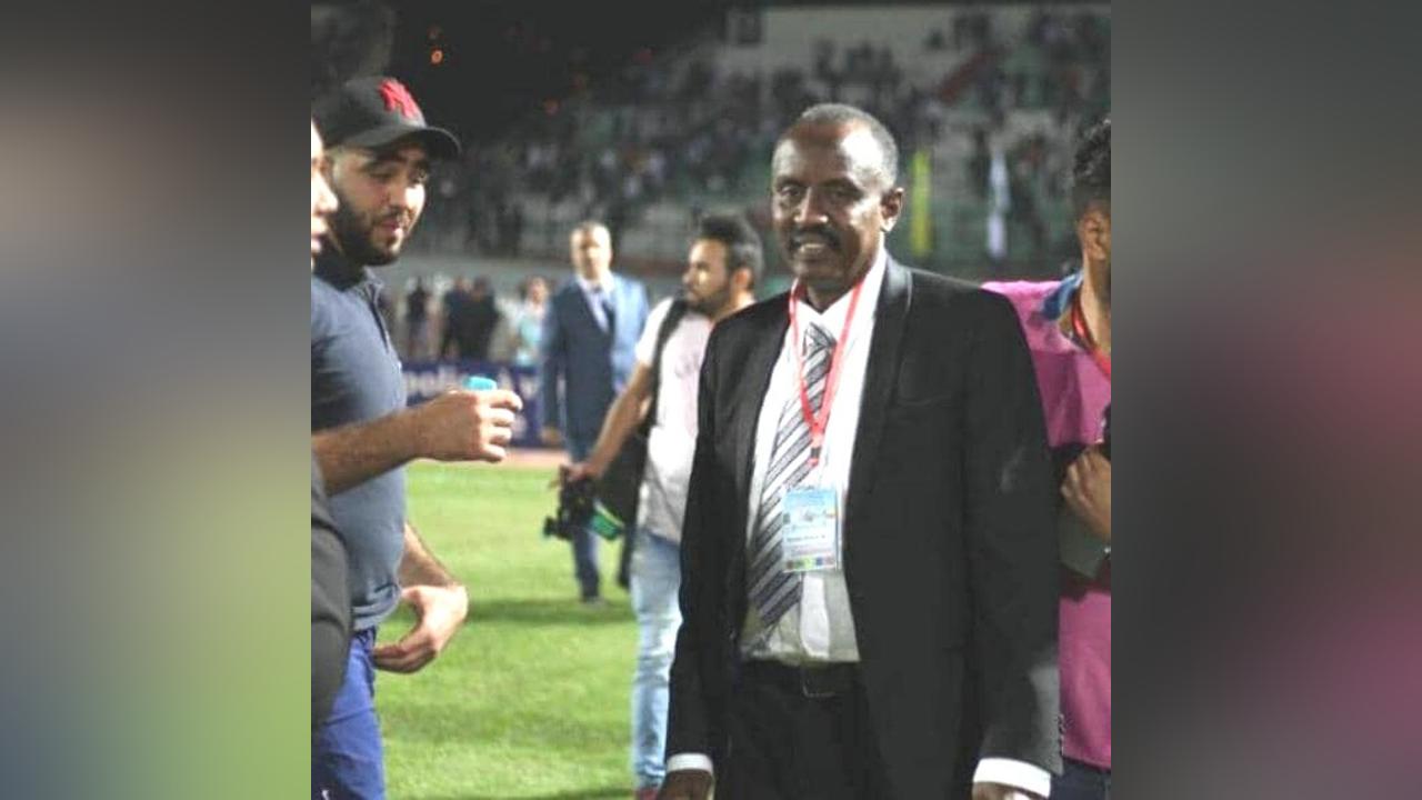 مامون بشارة مراقباً لمباراة فيوتشر المصري و الجيش الملكي المغربي مامون بشارة مراقباً لمباراة فيوتشر المصري و الجيش الملكي المغربي