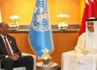 البرهان يطلع أمير قطر على تطورات العملية السياسية بالسودان البرهان يطلع أمير قطر على تطورات العملية السياسية بالسودان