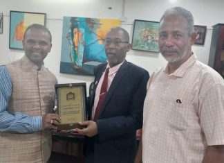 مدير جامعة السودان يستقبل سفير دولة الهند بالخرطوم مدير جامعة السودان يستقبل سفير دولة الهند بالخرطوم