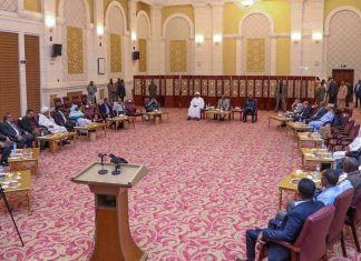 البرهان يرأس إجتماع الأطراف الموقعة على الإطاري بحضور الآلية البرهان يرأس إجتماع الأطراف الموقعة على الإطاري بحضور الآلية