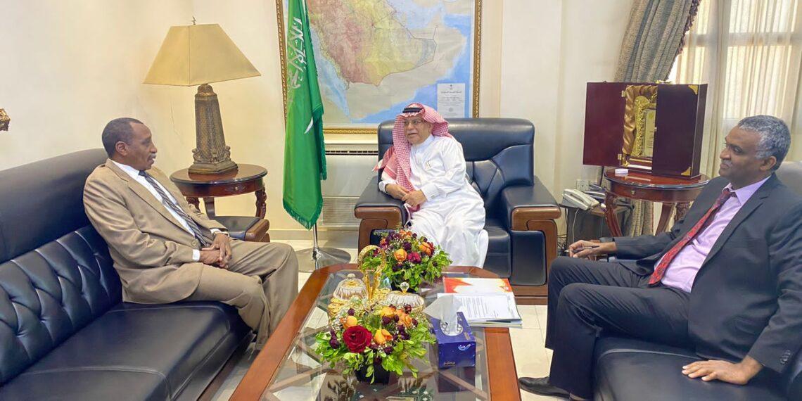 سفير المملكة لدى السودان يستقبل مدير المنظمة العربية للتنمية الزراعية سفير المملكة لدى السودان يستقبل مدير المنظمة العربية للتنمية الزراعية