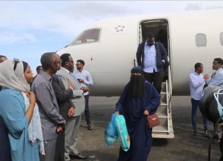مقديشو.. وصول 150 صوماليا من العالقين في السودان مقديشو.. وصول 150 صوماليا من العالقين في السودان