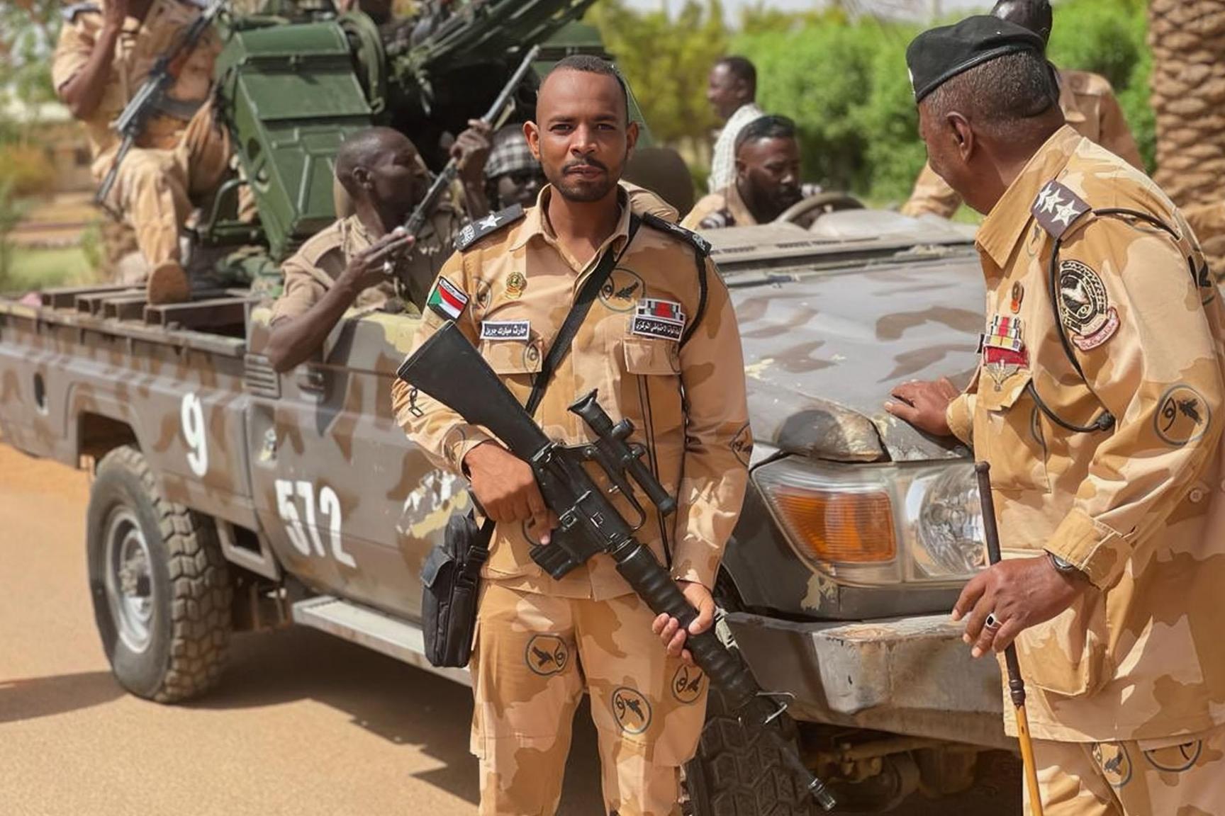 قوات الاحتياطي المركزي السودانية
