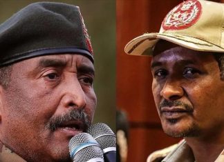 أطراف سودانية تعلن “دعم” محادثات جدة بين ممثلي البرهان وحميدتي أطراف سودانية تعلن "دعم" محادثات جدة بين ممثلي البرهان وحميدتي