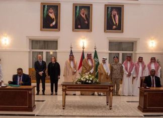 ترحيب عربي بتوقيع طرفي النزاع في السودان “إعلان جدة” (محصلة) ترحيب عربي بتوقيع طرفي النزاع في السودان "إعلان جدة" (محصلة)