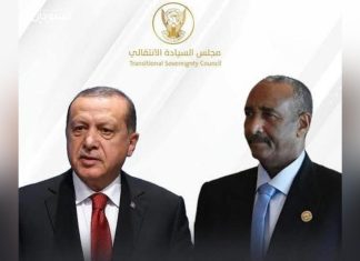 البرهان يبعث رسالة إلى أردوغان ويطلب التعاون بين السودان وتركيا البرهان يبعث رسالة إلى أردوغان ويطلب التعاون بين السودان وتركيا