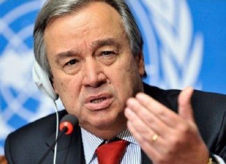 رسائل تحذير عاجلة ومطالب من الامين العام للأمم المتحدة .. يكشف تفاصيل وضع كارثي و سرعة انزلاق السودان الى الموت والدمار رسائل تحذير عاجلة ومطالب من الامين العام للأمم المتحدة .. يكشف تفاصيل وضع كارثي و سرعة انزلاق السودان الى الموت والدمار