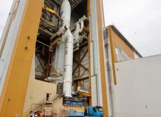 إرجاء المهمة الفضائية الأخيرة لصاروخ أريان 5 لأسبوعين على الأقل إرجاء المهمة الفضائية الأخيرة لصاروخ أريان 5 لأسبوعين على الأقل