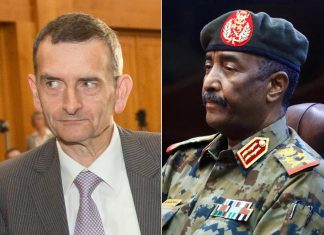 الجيش يقصف الدعم السريع شرقي الخرطوم.. الحكومة السودانية: رفضنا المبعوث الأممي لأن مشروعه يهدف لتفتيت البلاد الجيش يقصف الدعم السريع شرقي الخرطوم.. الحكومة السودانية: رفضنا المبعوث الأممي لأن مشروعه يهدف لتفتيت البلاد