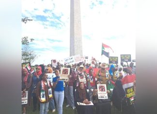 الجاليات السودانية بأمريكا تطالب بتصنيف التمرد منظمة إرهابية الجاليات السودانية بأمريكا تطالب بتصنيف التمرد منظمة إرهابية