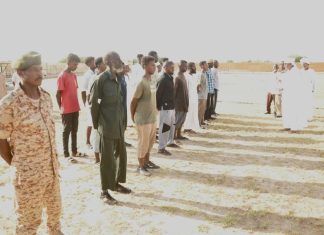 تنفيذي القطينة يقف على سير التدريب بمعسكري القطينة وشبونة تنفيذي القطينة يقف على سير التدريب بمعسكري القطينة وشبونة