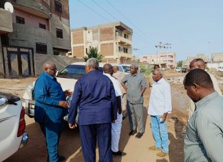 لجنة لمعالجة الإختناقات المرورية ومواقف الشاحنات والدفارات والحاويات بمدني لجنة لمعالجة الإختناقات المرورية ومواقف الشاحنات والدفارات والحاويات بمدني