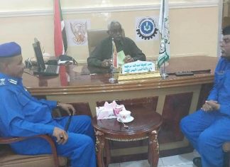 والي النيل الأبيض يستقبل مساعد المدير العام للشرطة والي النيل الأبيض يستقبل مساعد المدير العام للشرطة