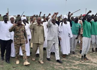 اللجنة العليا للاستنفار بالنيل الابيض تشهد إنطلاقة التدريب بمعسكر الجبلين اللجنة العليا للاستنفار بالنيل الابيض تشهد إنطلاقة التدريب بمعسكر الجبلين