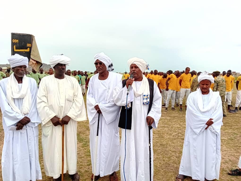 العمد والمشائخ بالجبلين يعلنون جاهزيتهم لحمل السلاح مع القوات المسلحة العمد والمشائخ بالجبلين يعلنون جاهزيتهم لحمل السلاح مع القوات المسلحة