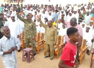 المدير التنفيذي لمحلية مروي يشهد انطلقة معسكر المستنفرين بمنطقة الزومة المدير التنفيذي لمحلية مروي يشهد انطلقة معسكر المستنفرين بمنطقة الزومة