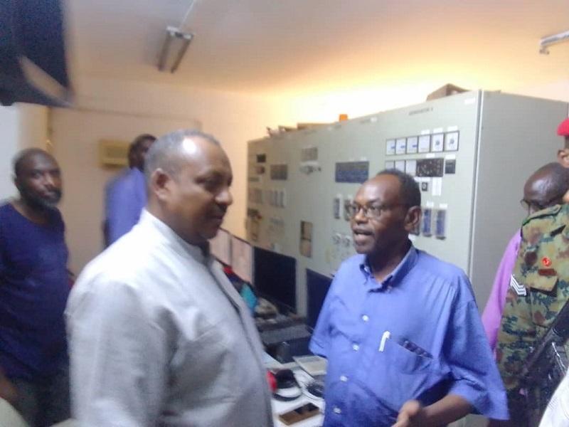 والى شمال كردفان يشهد بداية تشغيل المحطة الحرارية بالابيض والى شمال كردفان يشهد بداية تشغيل المحطة الحرارية بالابيض