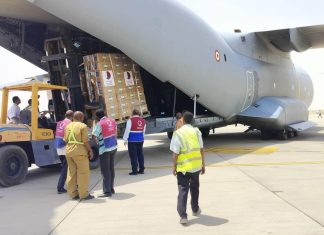 قطر الخيريةتُرسِل طائرة تحمل (19)طناً أدوية لمرضى السرطان والفشل الكُلوي قطر الخيريةتُرسِل طائرة تحمل (19)طناً أدوية لمرضى السرطان والفشل الكُلوي