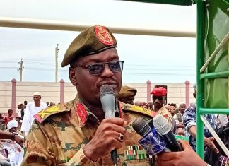 قائد الجيش السوداني في كوستي يطلق تصريحات ساخنة ويحذر قائد الجيش السوداني في كوستي يطلق تصريحات ساخنة ويحذر