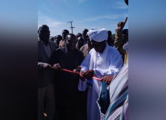 وزيرالحكم الاتحادي يفتتح كبري حي السلام بسنجة وزيرالحكم الاتحادي يفتتح كبري حي السلام بسنجة