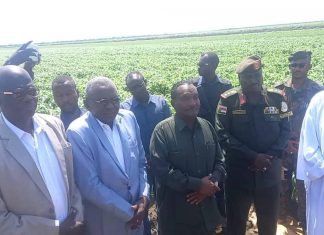 وزير الحكم الاتحادي يتفقد مشروع الشركة العربية السودانية للبذور وزير الحكم الاتحادي يتفقد مشروع الشركة العربية السودانية للبذور