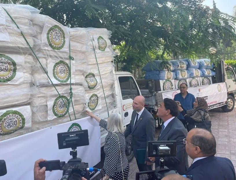 25 طنا من المواد الإغاثية للسودان من الجامعة العربية ومصر 25 طنا من المواد الإغاثية للسودان من الجامعة العربية ومصر